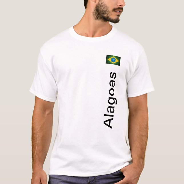 Camiseta Brasil Alagoas (Anverso)
