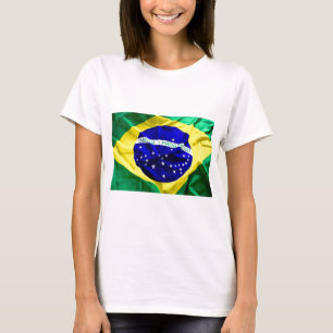 Camiseta Brasil-bandera