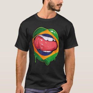 Camiseta Brasil: Bandera de los fans
