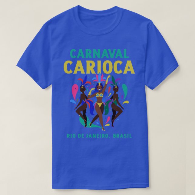 Camiseta Brasil Brasil Brasil Río de Janeiro (Diseño del anverso)