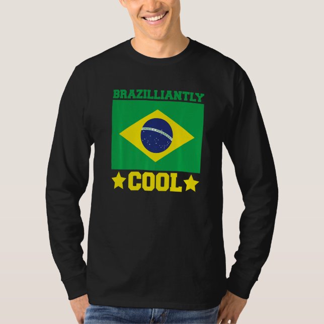 Camiseta Brasil: Brasil brasileño descaradamente Guay arrem (Anverso)