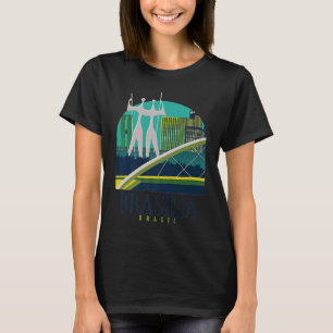 Camiseta Brasil Brasil capital brasileña Río Cristo Jesús