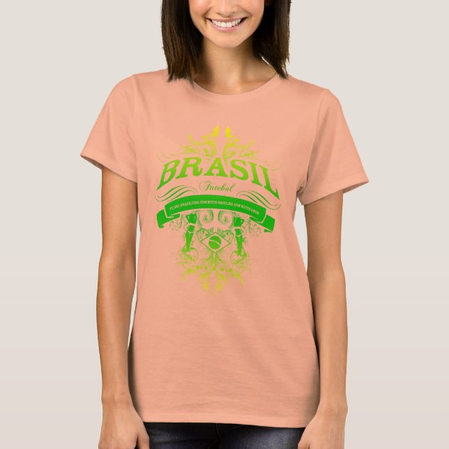 Camiseta BRASIL - Brasil Futebol (Anverso)