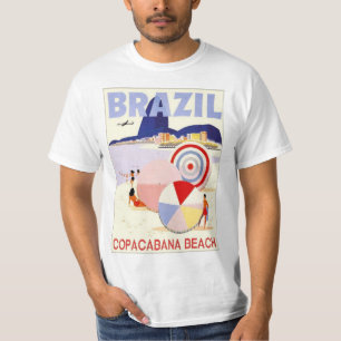 CAMISETA BRASIL COPACABANA