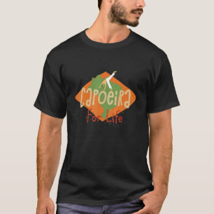 Camiseta Brasil Danza Brasileña Karate Deportes Luchador Ca