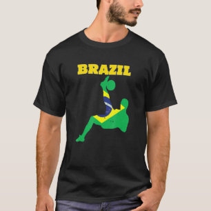 Camiseta Brasil: Futbolista brasileño