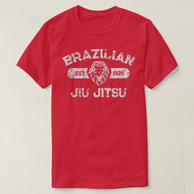 Camiseta Brasil: Jiu Jitsu fundó la lucha de la MMA BJJ en  (Diseño del anverso)