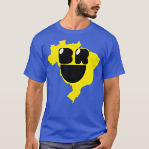 Camiseta Brasil: Lugares y rostros felices y sonrientes de 