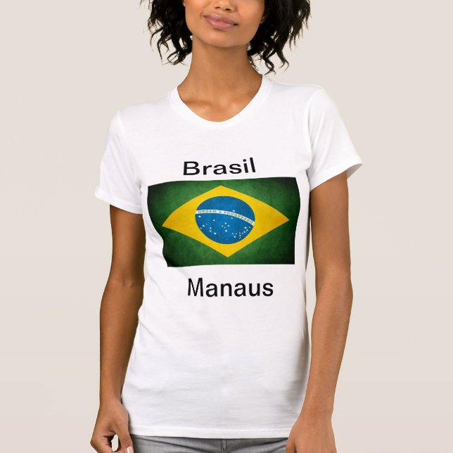 Camiseta Brasil Manaus (Anverso)