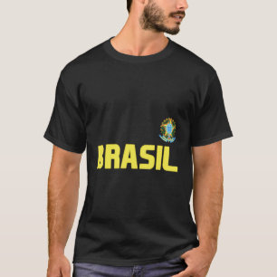 Camiseta Brasil Orgullo brasileño Bandera internacional de 