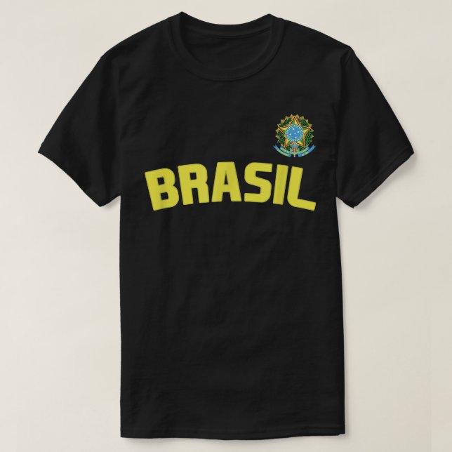 Camiseta Brasil Orgullo brasileño Bandera internacional de  (Diseño del anverso)