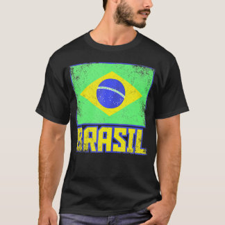 Camiseta Brasil: País de bandera brasileña Orgullo brasileñ