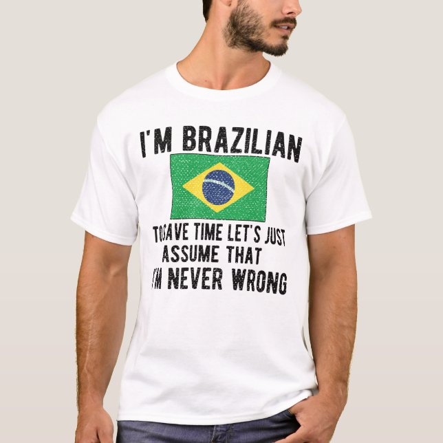 Camiseta Brasil: Patrimonio brasileño (Anverso)