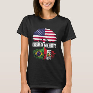 Camiseta Brasil Perú Mezcla Orgullosa de mis raíces Peruvi