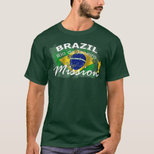 Camiseta Brasil Regalo de misión Mormon LDS de Río de Jan