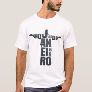 Camiseta Brasil Santo Cristo Río de Janeiro Recuerdo Cristo