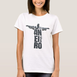 Camiseta Brasil Santo Cristo Río de Janeiro Recuerdo Cristo