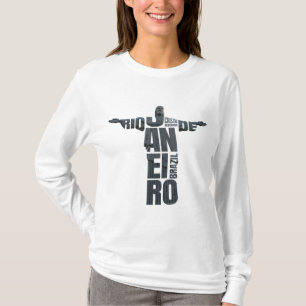 Camiseta Brasil Santo Cristo Río de Janeiro Recuerdo Cristo