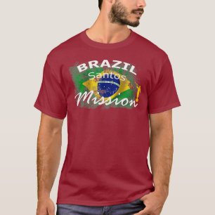 Camiseta Brasil Santos Mormon LDS: Regalo misionero