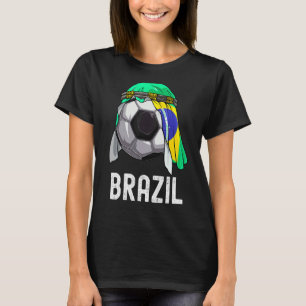 Camiseta Brasil: Selección de fútbol 2022 Arab Keffiyeh Bra