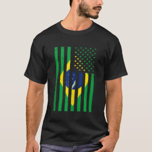 Camiseta Brasil Shirt Brasil Soccer USA Bandera de Estados 