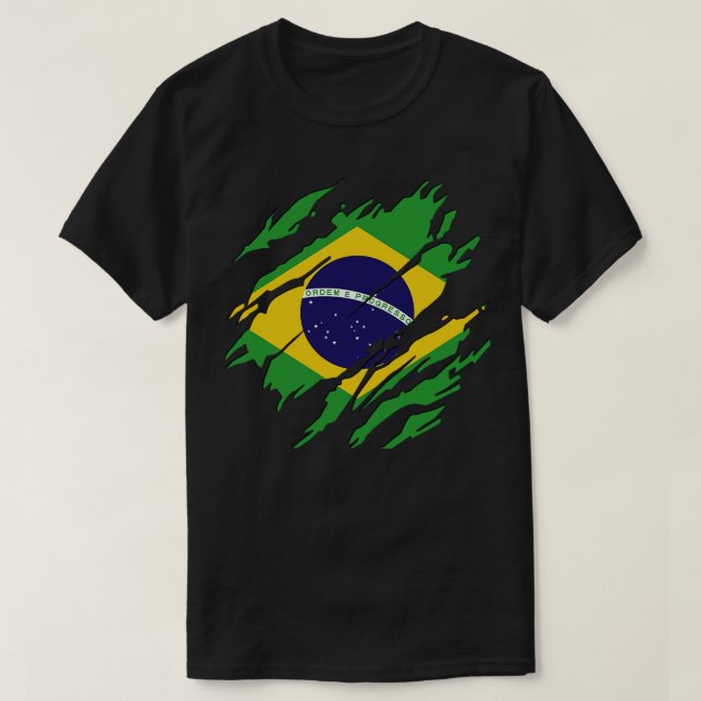 Camiseta Brasil siempre (Diseño del anverso)