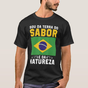 Camiseta Brasil Sou Da Terra Da Beleza E Da Natureza Bras