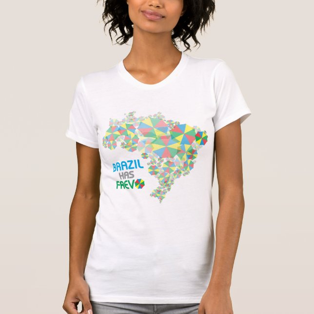 Camiseta Brasil tem Frevo (Anverso)