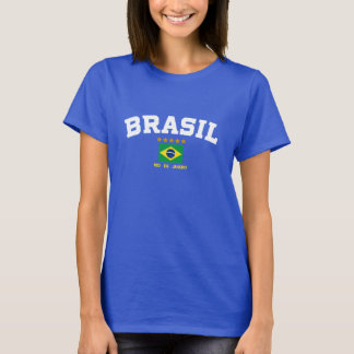 Camiseta BRASIL Y2K Baby Tee Brazil Women's Fitted 