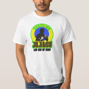 Camiseta brasileña del jiu-jitsu
