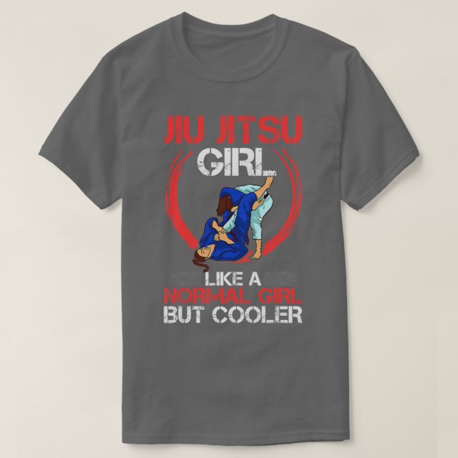 Camiseta Brasileña Jiu Jitsu luchadora principiante BJJ Tr (Diseño del anverso)