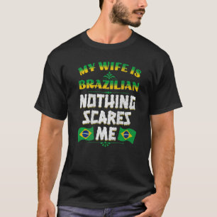 Camiseta Brasileño, Mi Esposa Es Patrimonio Brasileño