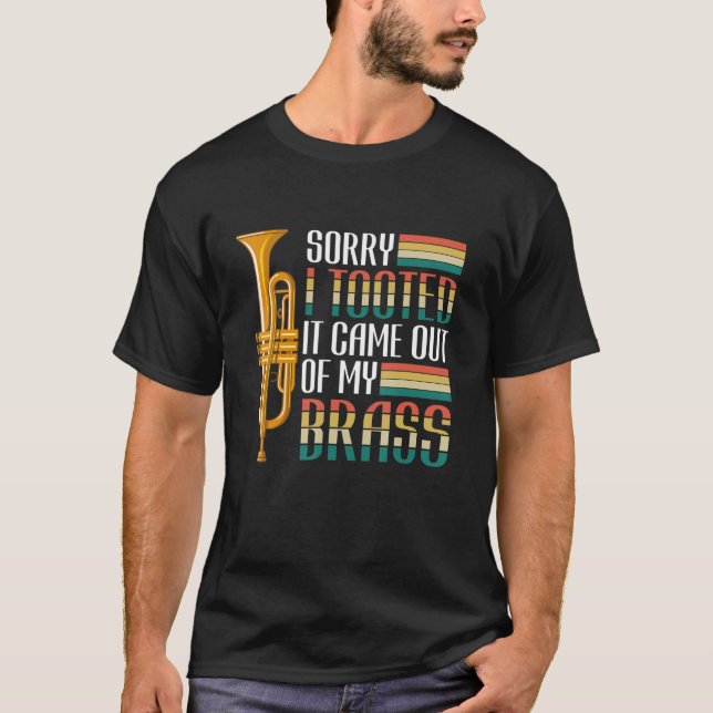 Camiseta Brass Instruments Lamento Haber Tomado Que Salió D (Anverso)