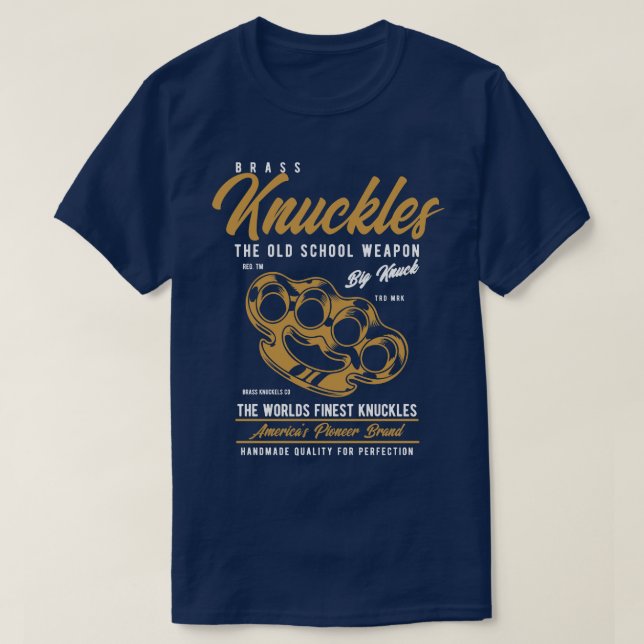 Camiseta Brass Knuckles (Diseño del anverso)