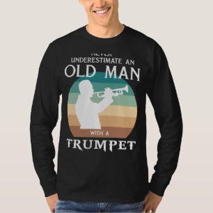 Camiseta Brass Maestro: Nunca subestimes a un anciano con