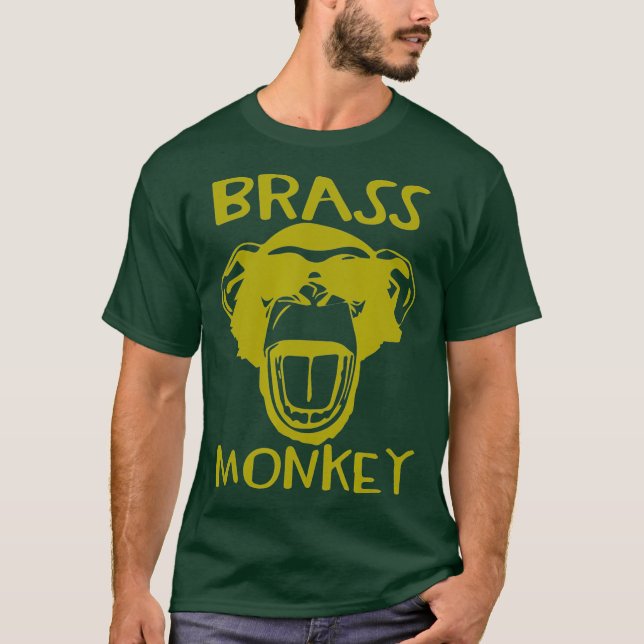 Camiseta Brass Monkey - Música divertida (Anverso)