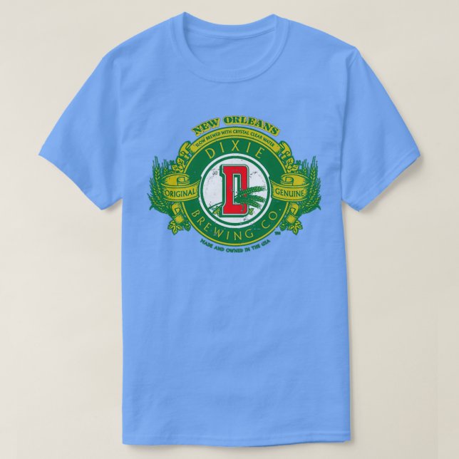Camiseta Brasserie DIXIE BEER faubourg classic 1 (Diseño del anverso)
