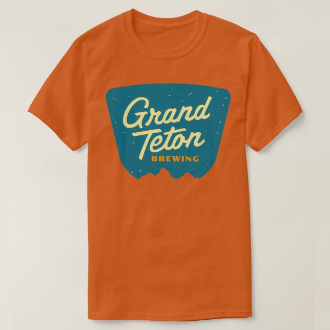 Camiseta Brasserie Grand Teton Classique (Diseño del anverso)