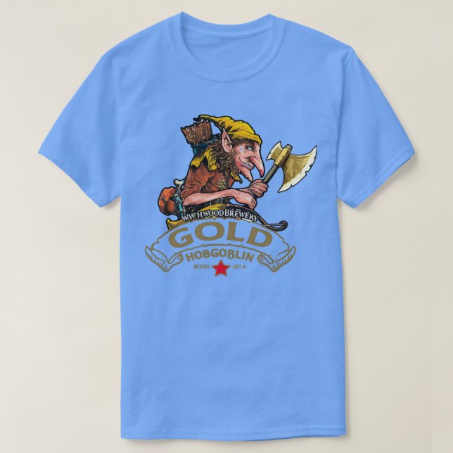 Camiseta Brasserie Hobgoblin (Diseño del anverso)