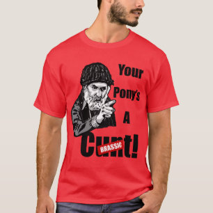 Camiseta Brassic Granjero Jim Rampa TU POTRO UN CT Serie de