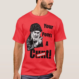 Camiseta Brassic Granjero Jim Rampa TU POTRO UN CT Serie de
