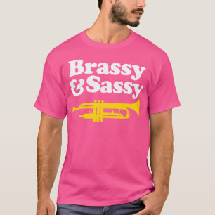 Camiseta Brassy Y Trumpeta Sassy