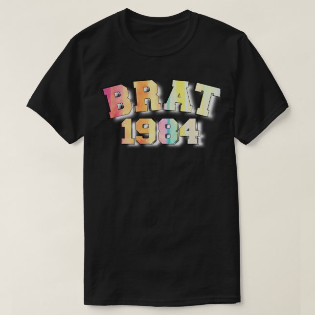 CAMISETA BRAT 1984 (Diseño del anverso)