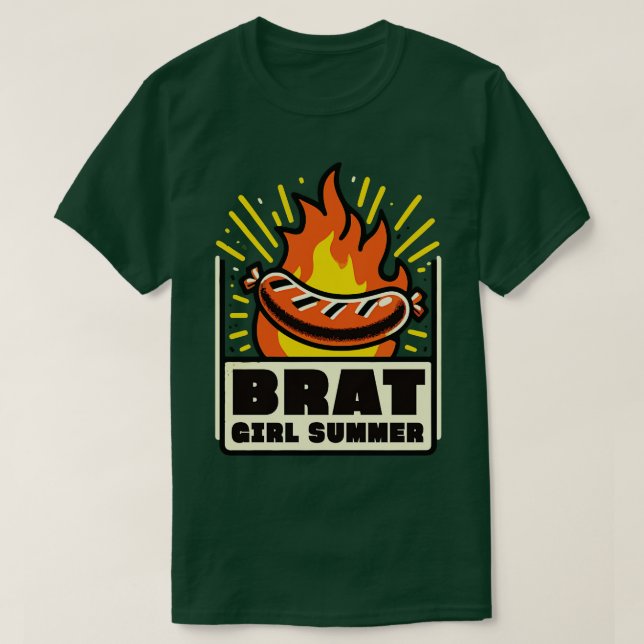 Camiseta Brat Chica Summer 1 (Diseño del anverso)