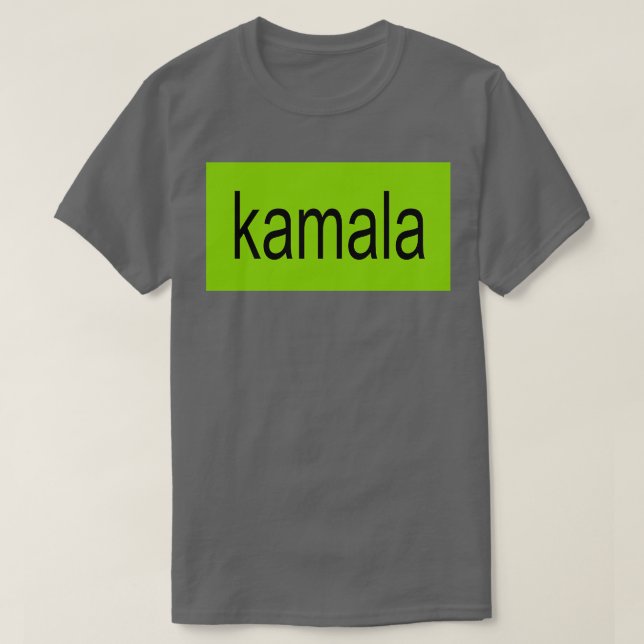 Camiseta Brat Kamala (Diseño del anverso)