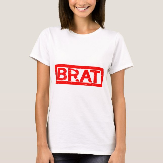 Camiseta Brat Stamp (Anverso)