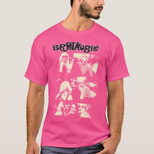 Camiseta Bratmobile Riot Grrrrl (Anverso)