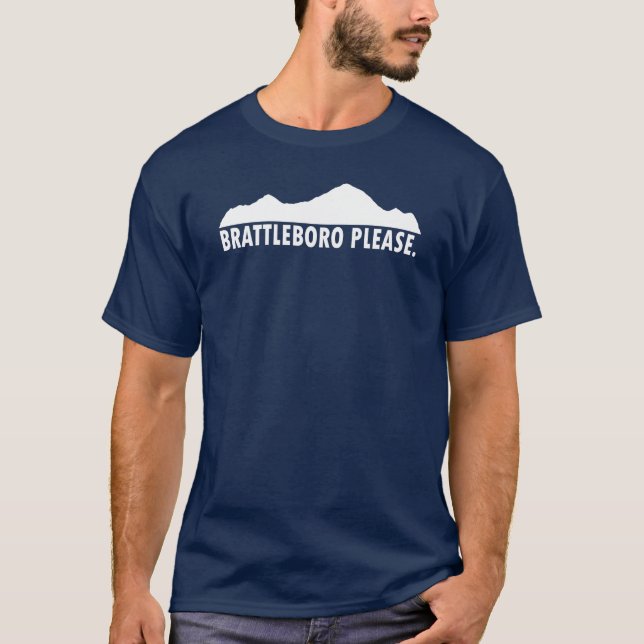 Camiseta Brattleboro Vermont Please (Anverso)