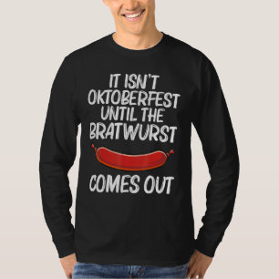 Camiseta Bratwurst De Guay Para Hombres Las Mujeres Usaron 