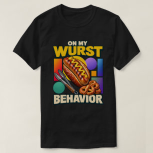 Camiseta Bratwurst en mi comportamiento de parrilla Wurst M